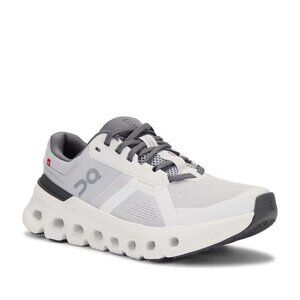 On Running Cloudrunner 2 Sneaker Color: Frost & White